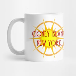 Life's a Beach: Coney Island, New York Mug